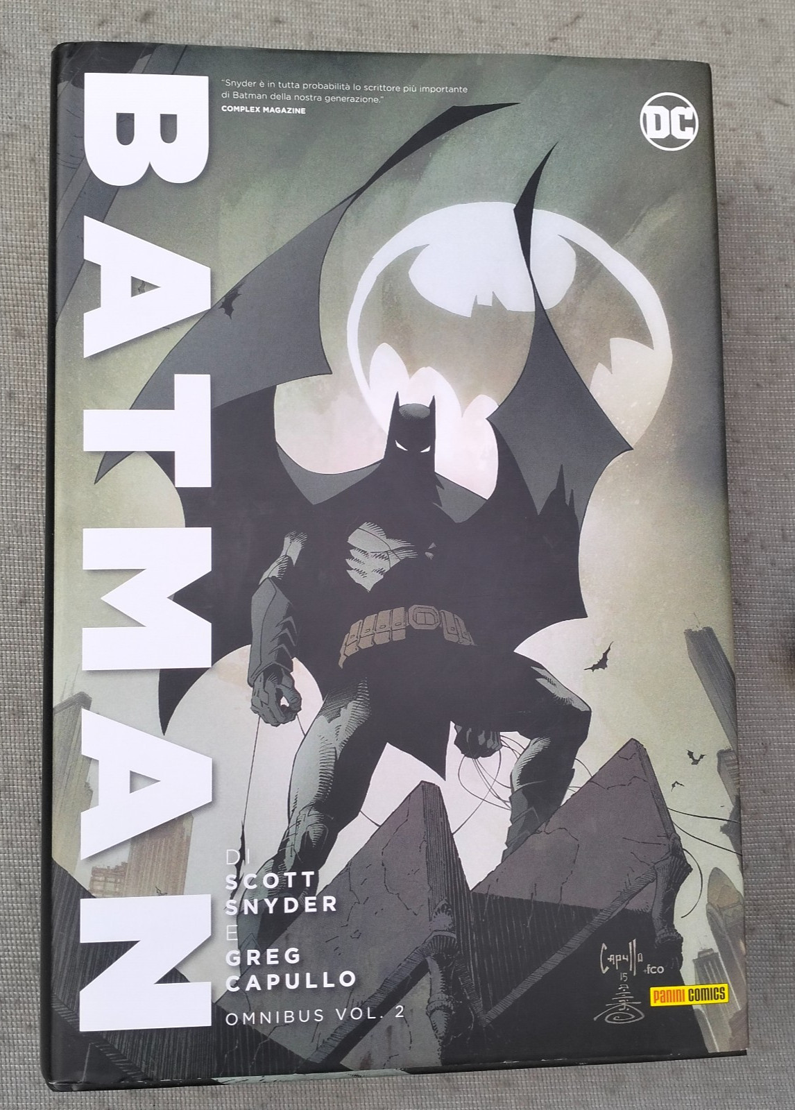 BATMAN OMNIBUS # 2-SCOTT SNYDER / GREG CAPULLO- PANINI COMICS-VOLUME NUOVO - MV9