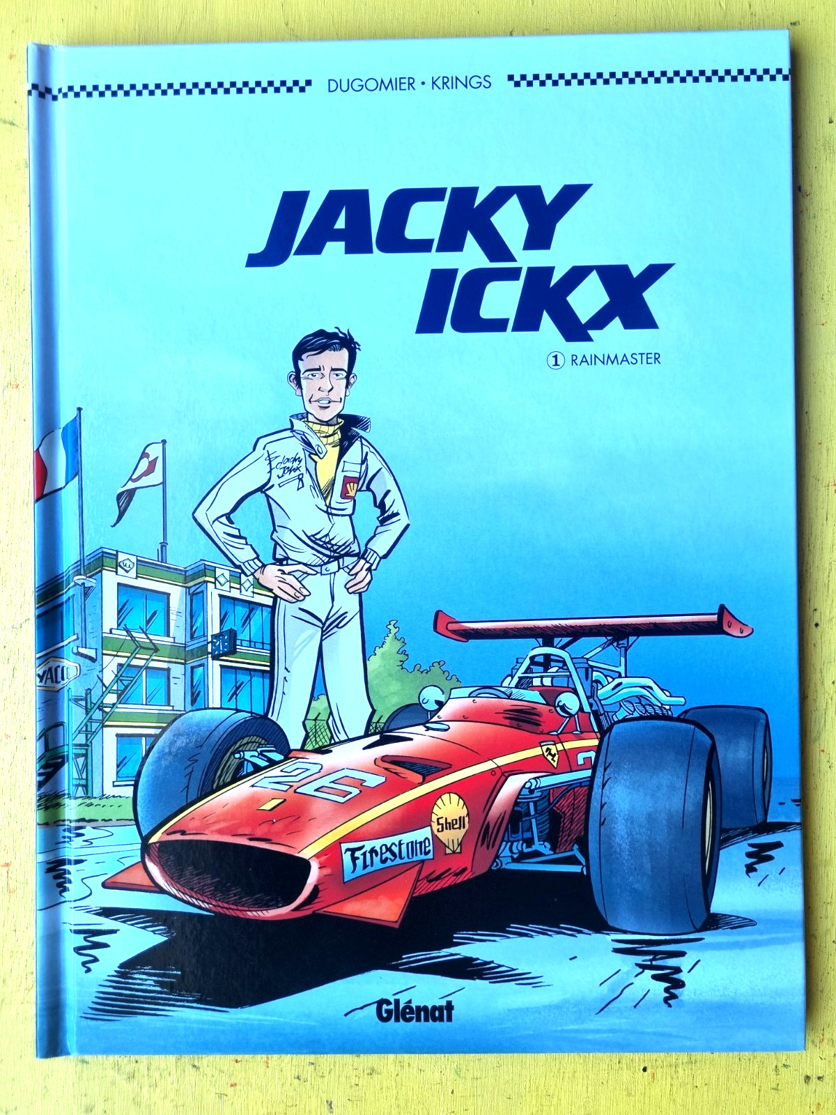 BD JACKY ICKX N°1 rainmaster EO 2016 Krings Dugommier NEUF AX3GH25