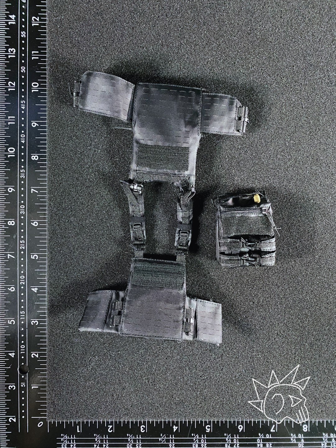 Set Portatarga Assedio R Scala 1/6 Accessorio Personalizzato Action Figure - GA1010S