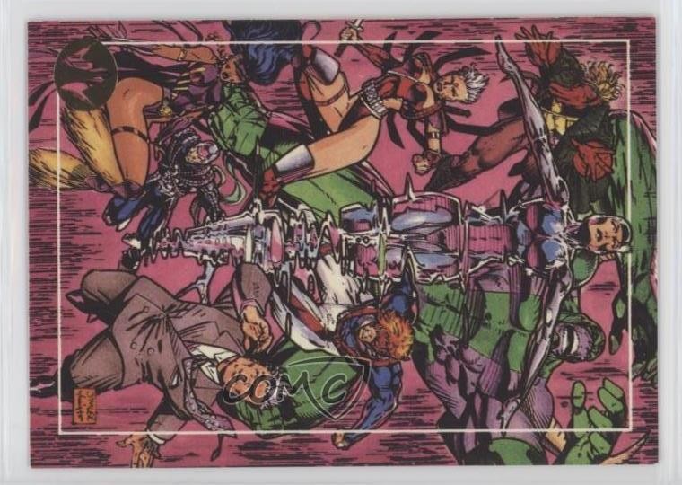 1993 Topps Jim Lee's WildCats Covert Action Teams Void #31 2p4