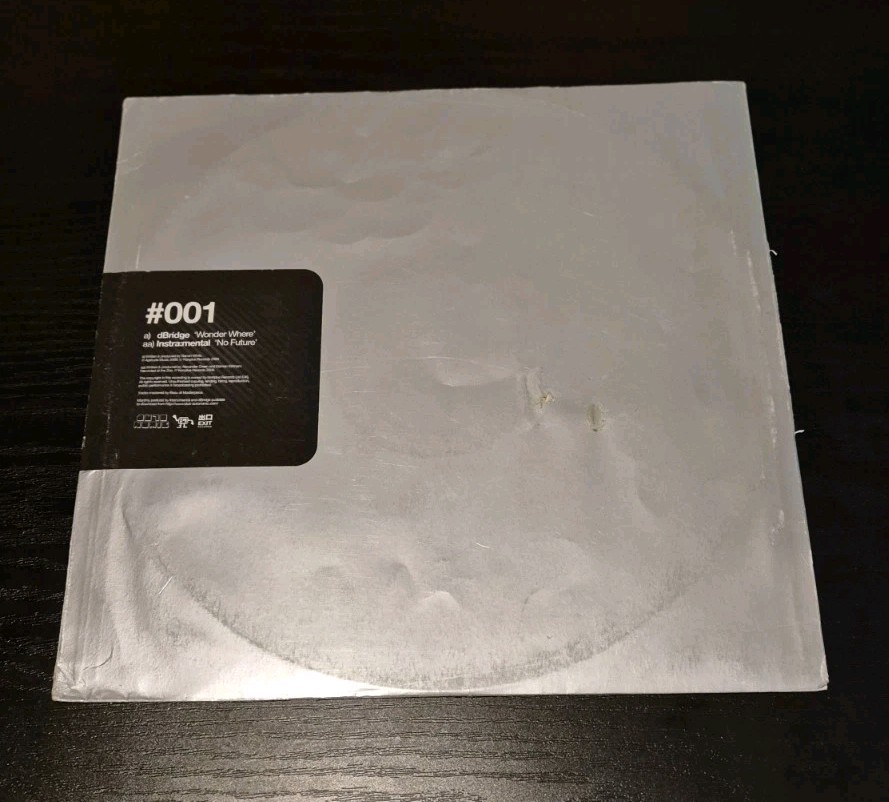 dBridge - Wonder Where / Instra:mental No Future - Vinyl Record 12" G+/G+