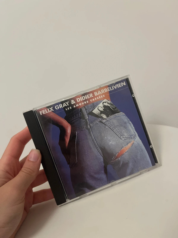 CD Les amours cassés de Felix Gray et Didier Barbelivien