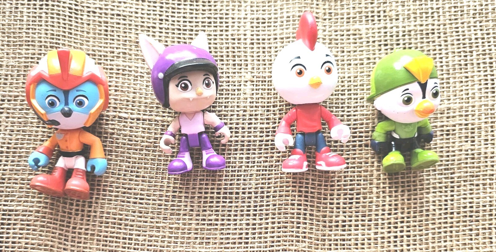 Lof Of 4 Top Wing Nick Jr action figure Betty, Swift, Rod e Brody