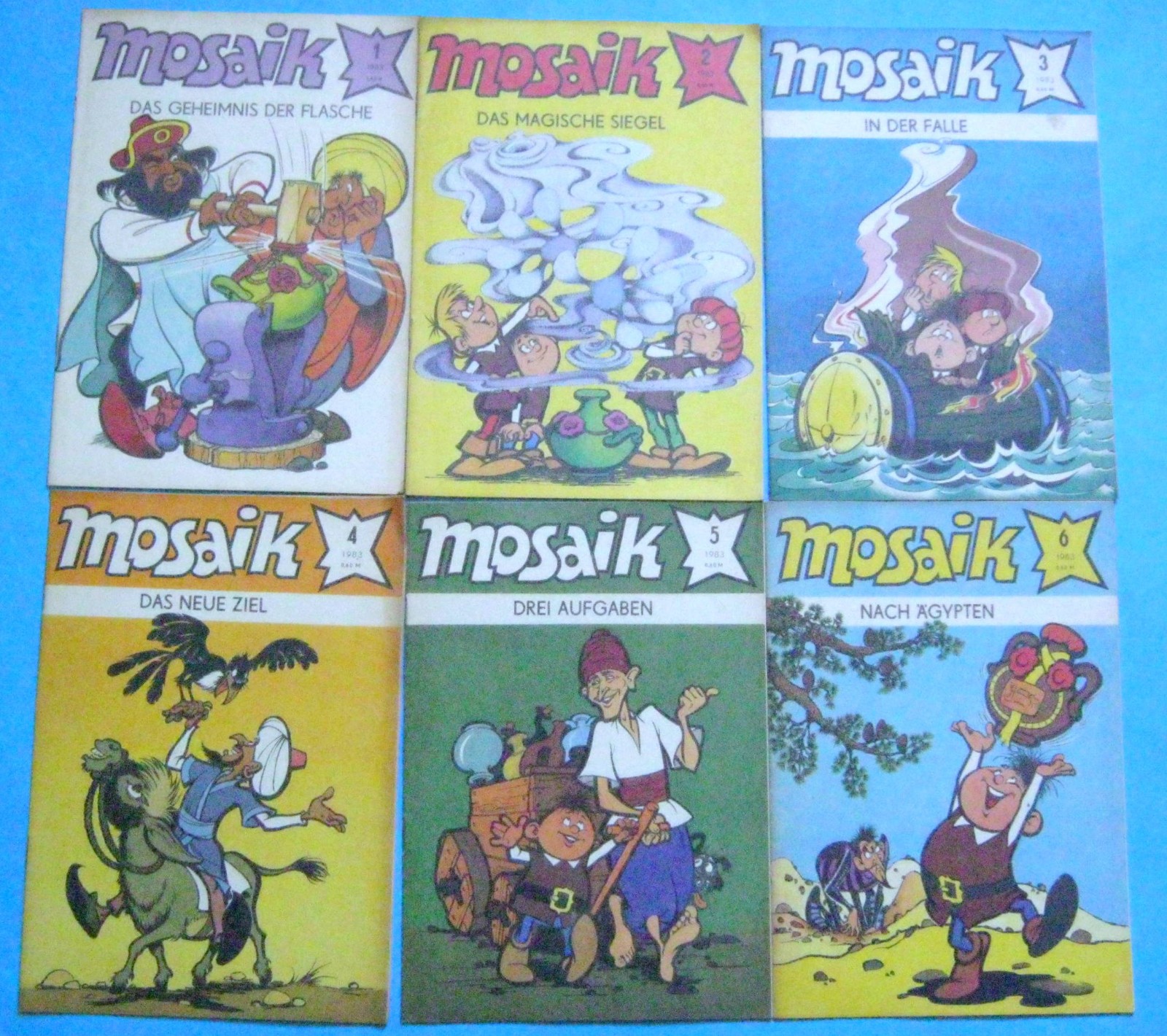 Mosaico Abrafaxe 1983 / completo!