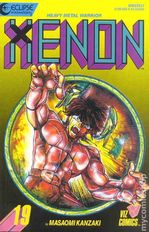 Xenon #19 FN/VF 7.0 1988 Immagine Stock
