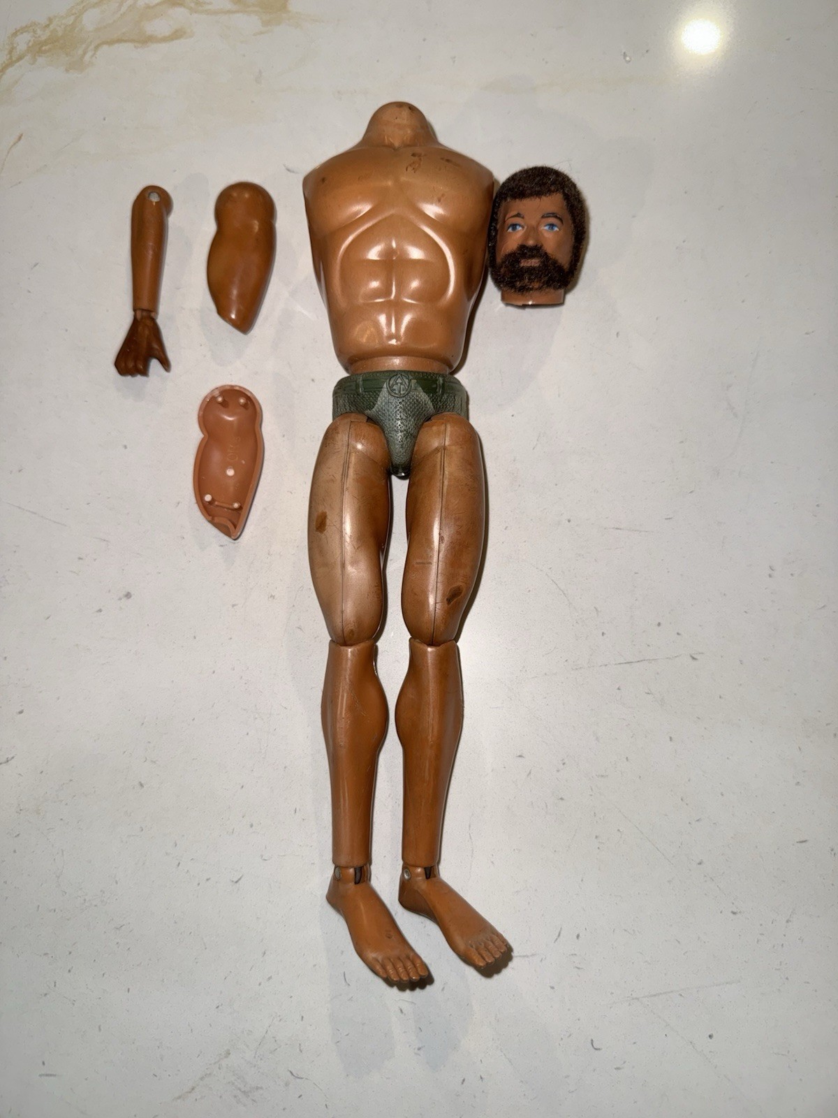 1970s GI JOE Adventure Team Muscle Body Parts