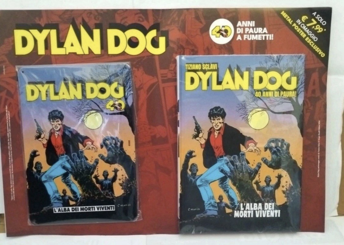 Dylan Dog L'alba dei morti viventi lotto albi speciale a colori Sclavi 2026