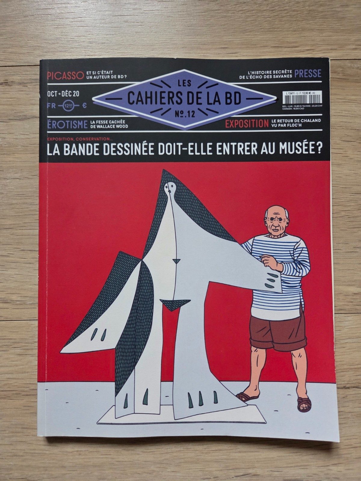 Les cahiers de la BD n°12 : La bande dessinée doit-elle entrer au musée ?