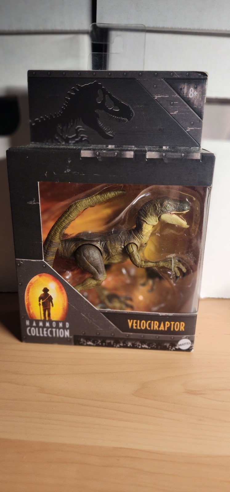 Jurassic Park Hammond Collection Velociraptor 1993 Movie Figure Mattel HFG56 NEW