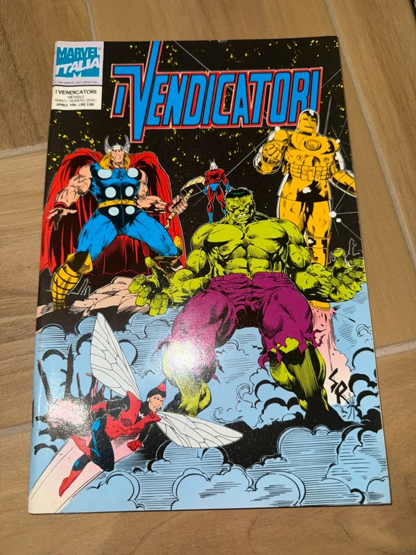 Fumetto I Vendicatori n. 0 (Aprile 1994) Marvel Italia - Numero Zero