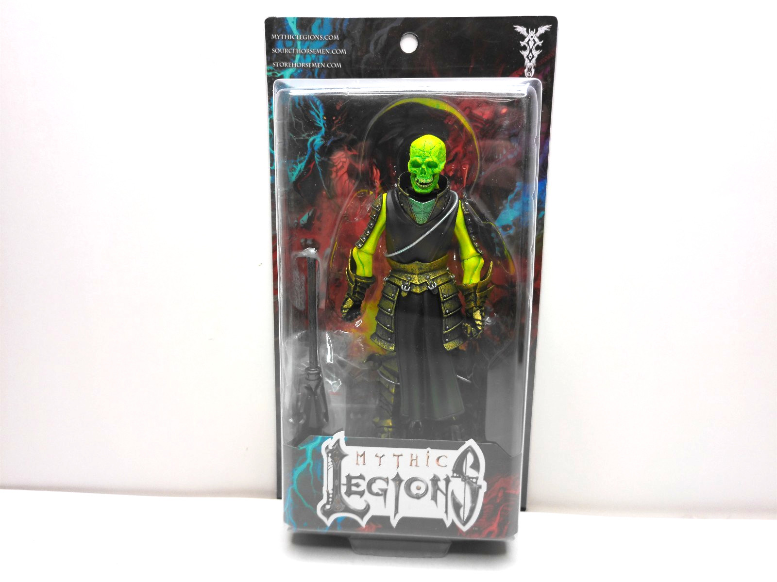 FOUR HORSEMEN MYTHIC LEGIONS SCAPHOID SKELETON ACTION FIGURE NEW IN PACKAGE