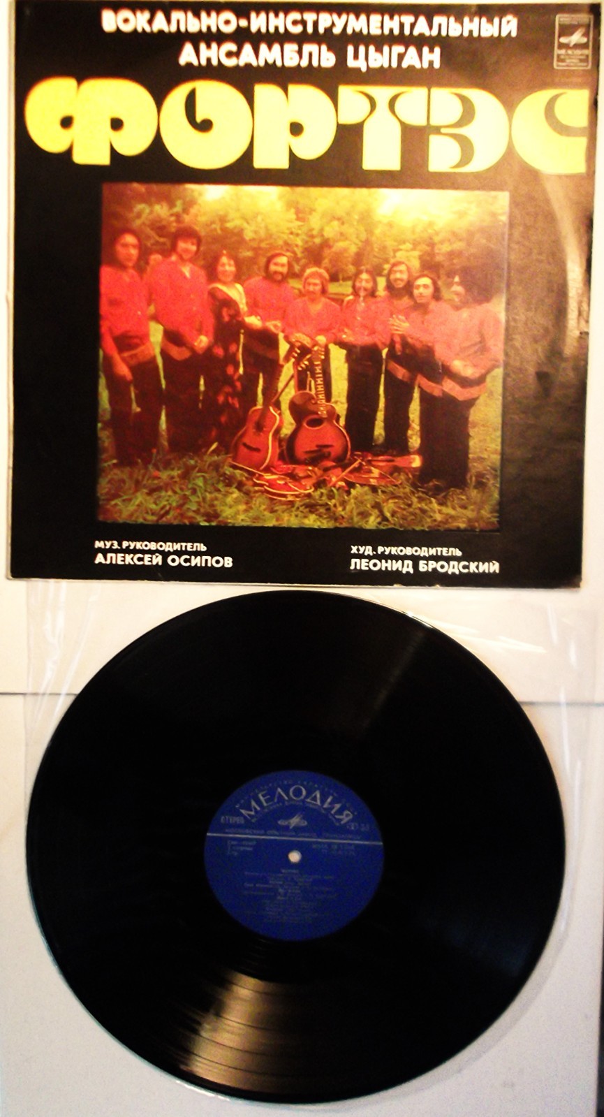 Фортэс -Фортэс /Fortes - Gypsy Ensemble - Rare Russian Vinyl LP - Excellent Plus