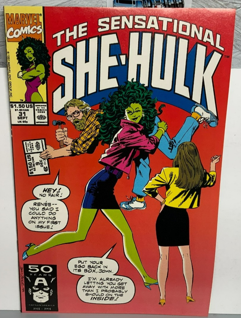 Sensational She-Hulk vol 1 #31 John Byrne Marvel Comics 1991