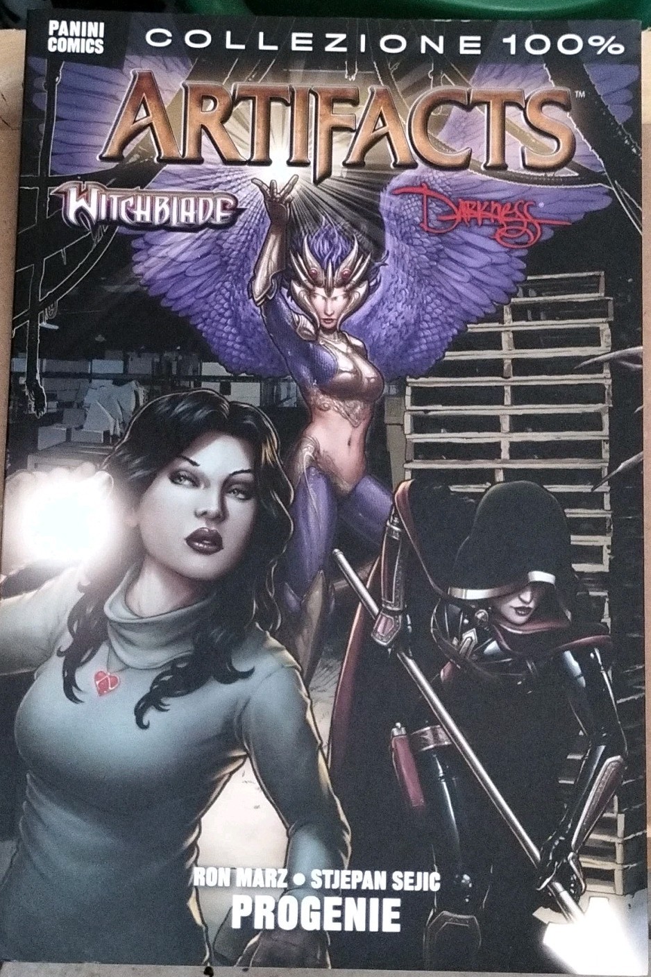 Panini Comics Artifacts Collezione 100% Progenie 2009 Marz -Sejic ITA