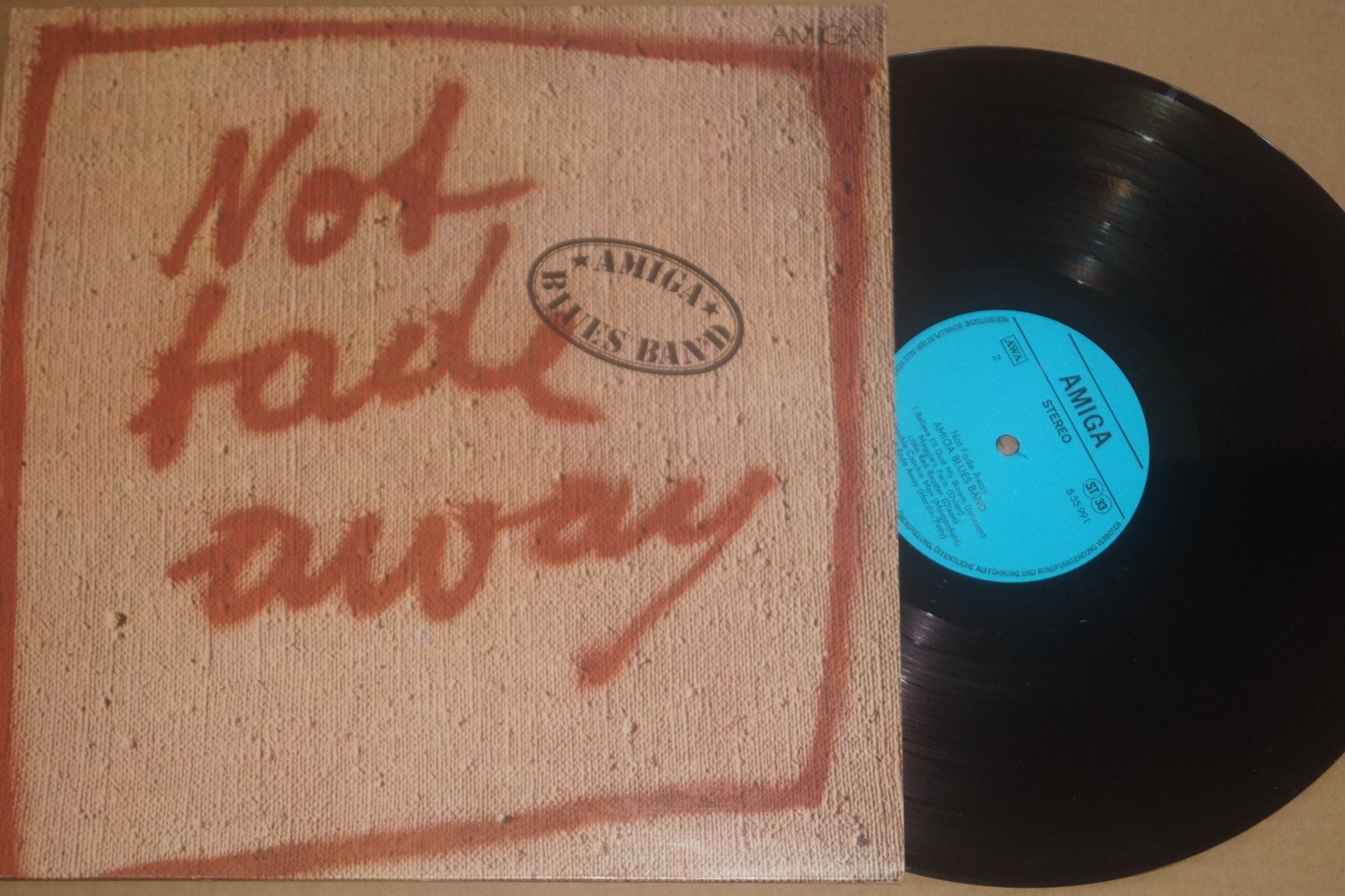 Amiga Blues Band – Not Fade Away LP Amiga – (8 55 991)