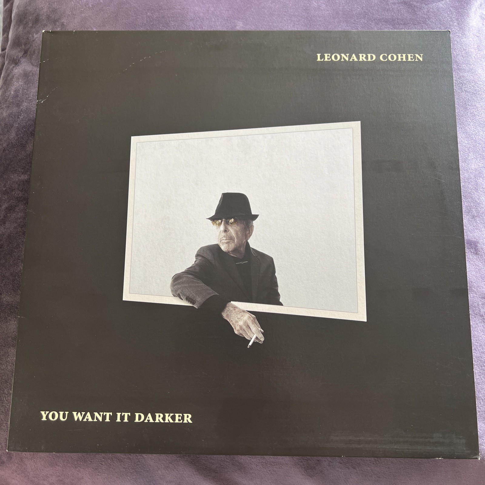 COHEN, Leonard - You Want It Darker - Vinyl (LP) NM NM Freepost Uk