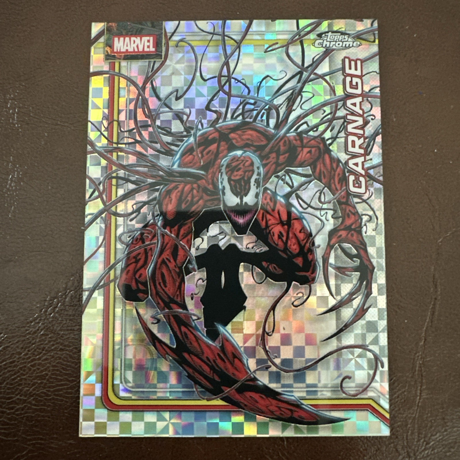 2026 Marvel Topps Chrome CARNAGE X-Fractor