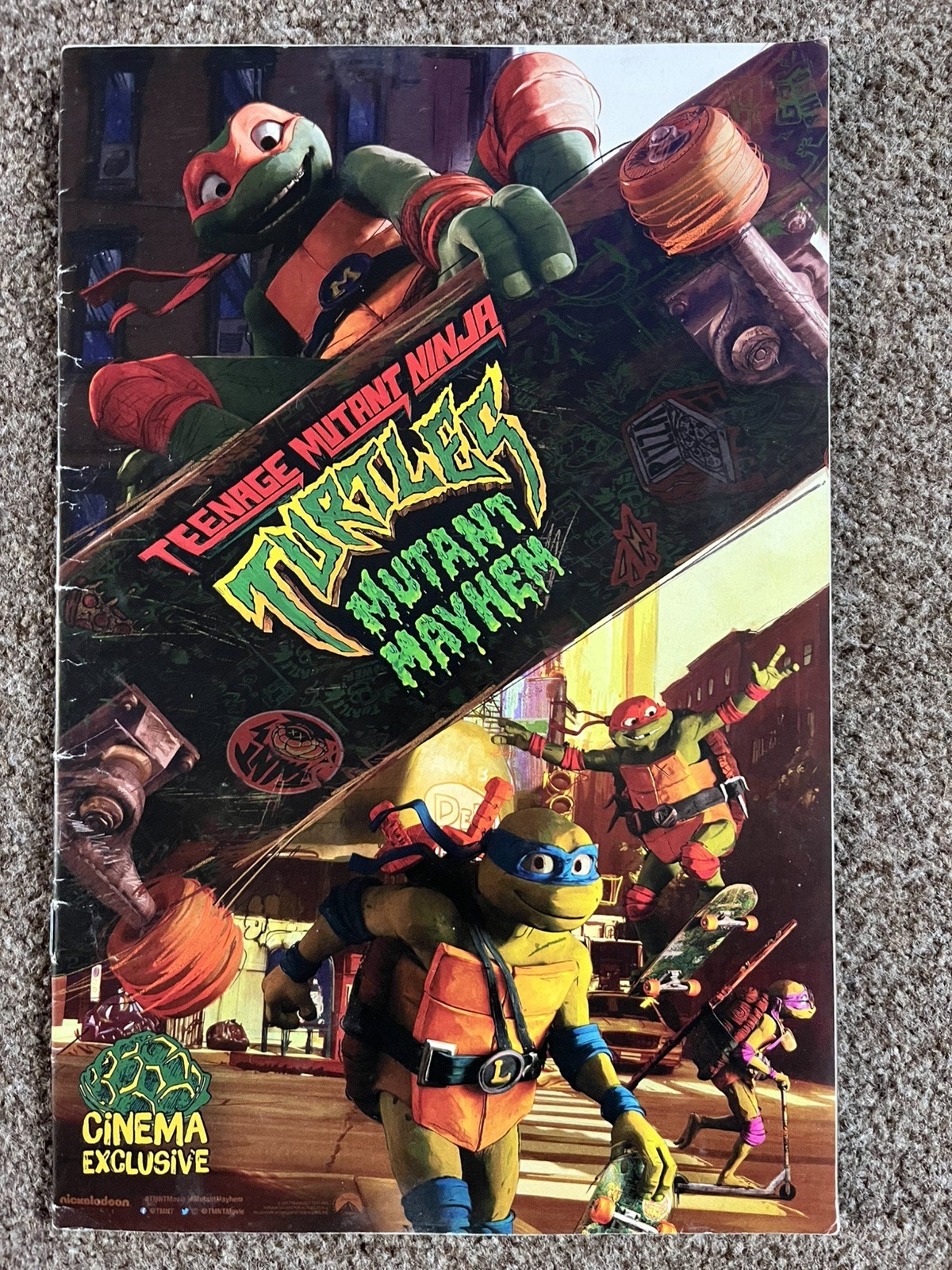 IDW Comics,Teenage Mutant Ninja Turtles, Mutant Mayhem,Cinema Exclu, Ltd Edition