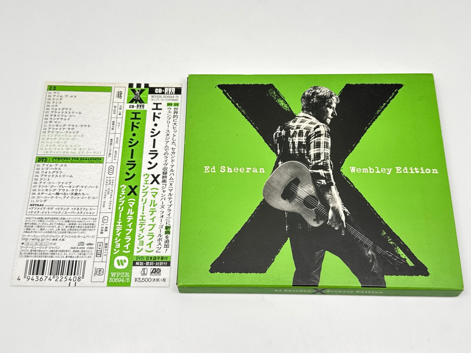 Ed Sheeran - X (edizione Wembley) - CD/DVD importazione giapponese