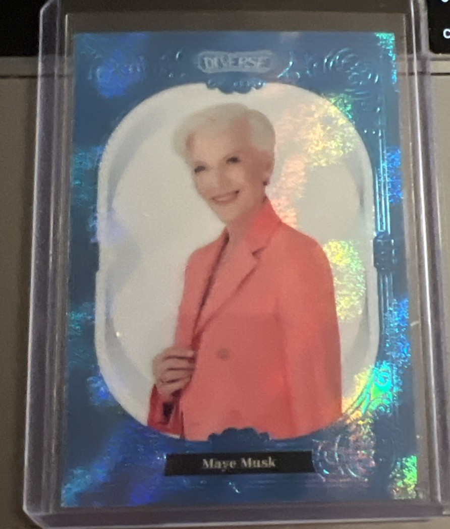 2024 Kakawow Diverse Season 1 Maye Musk Light Blue #0097/1225