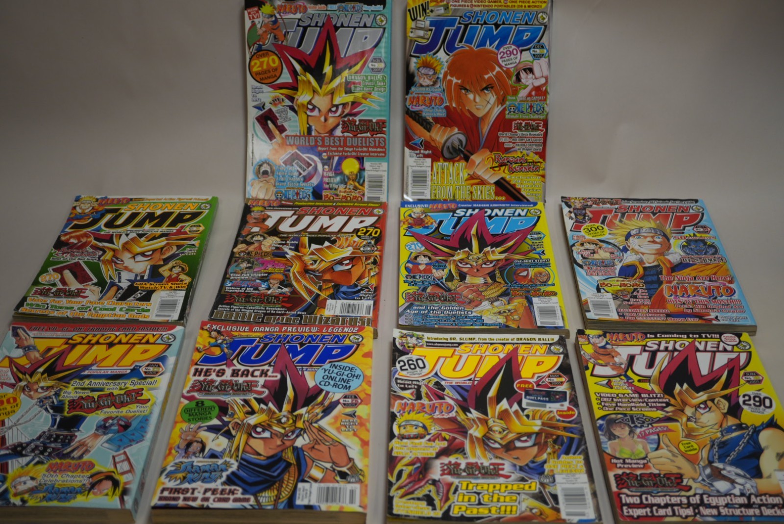 Shonen Jump Vol 3 2005 Numeri #25-26, 29-36 Death Note Debutto JoJo Anteprima VIZ