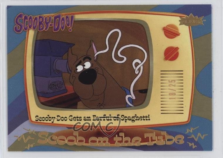 2024 Fleer Scooby Doo Scoob on the Tube Gold Spectrum 18/25 Scooby-Doo 1jm³