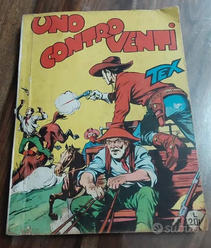 tex n. 2 originale spillato non censurato 