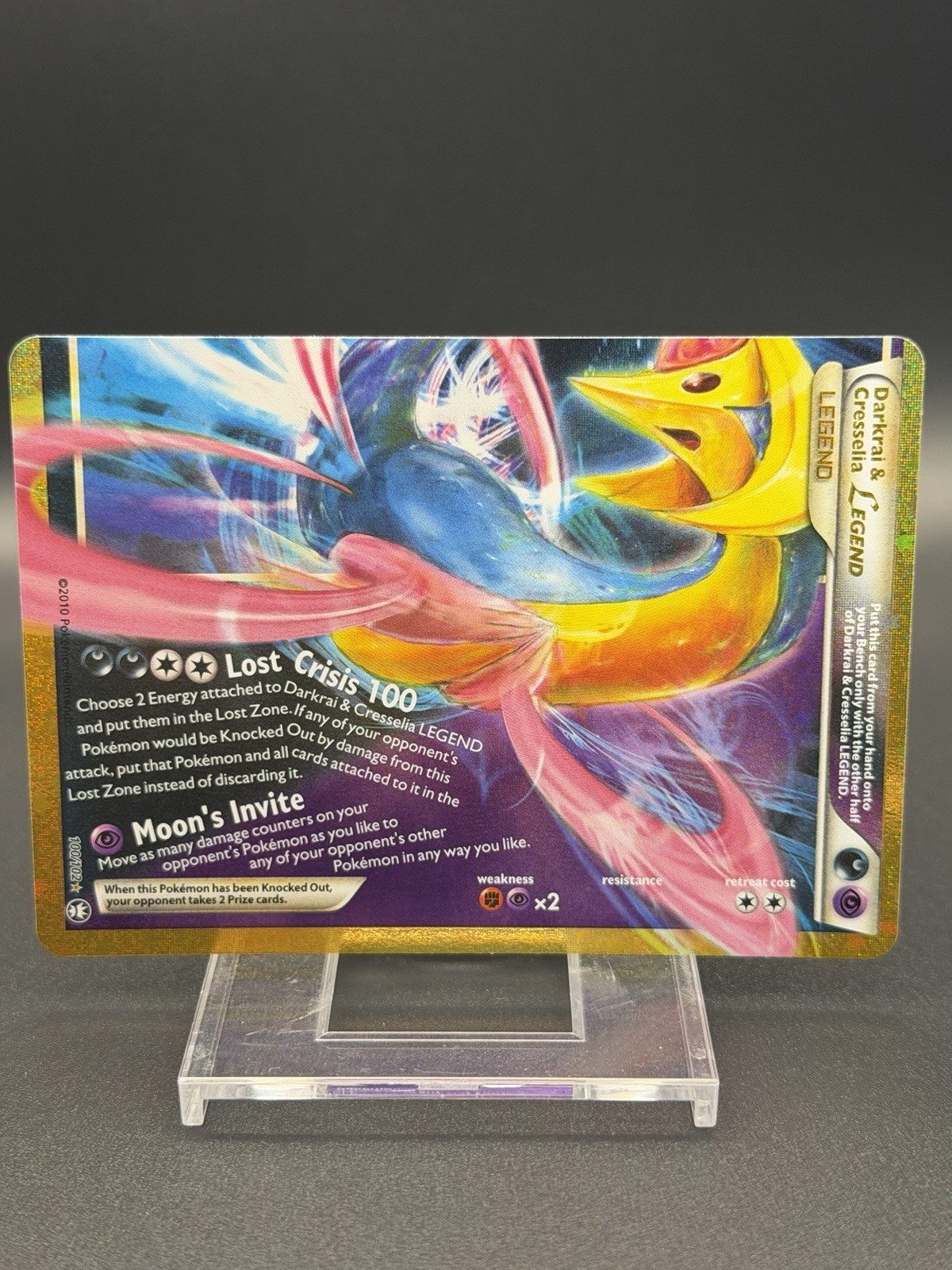 Darkrai & Cresselia Legend (Bottom) 152/103 Mega Expansion 30th Celebration | NM