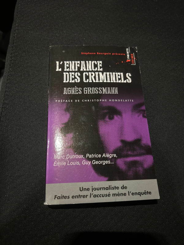 Livre , l’enfance des criminels