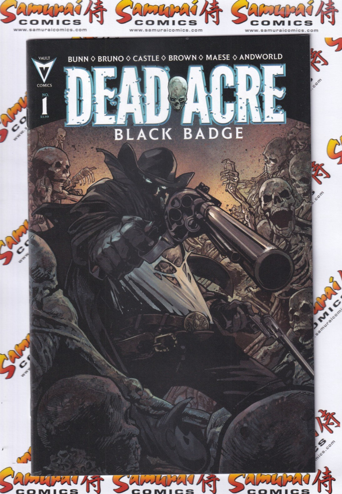 Dead Acre #1 1:20 Gooden Variant scansioni reali!