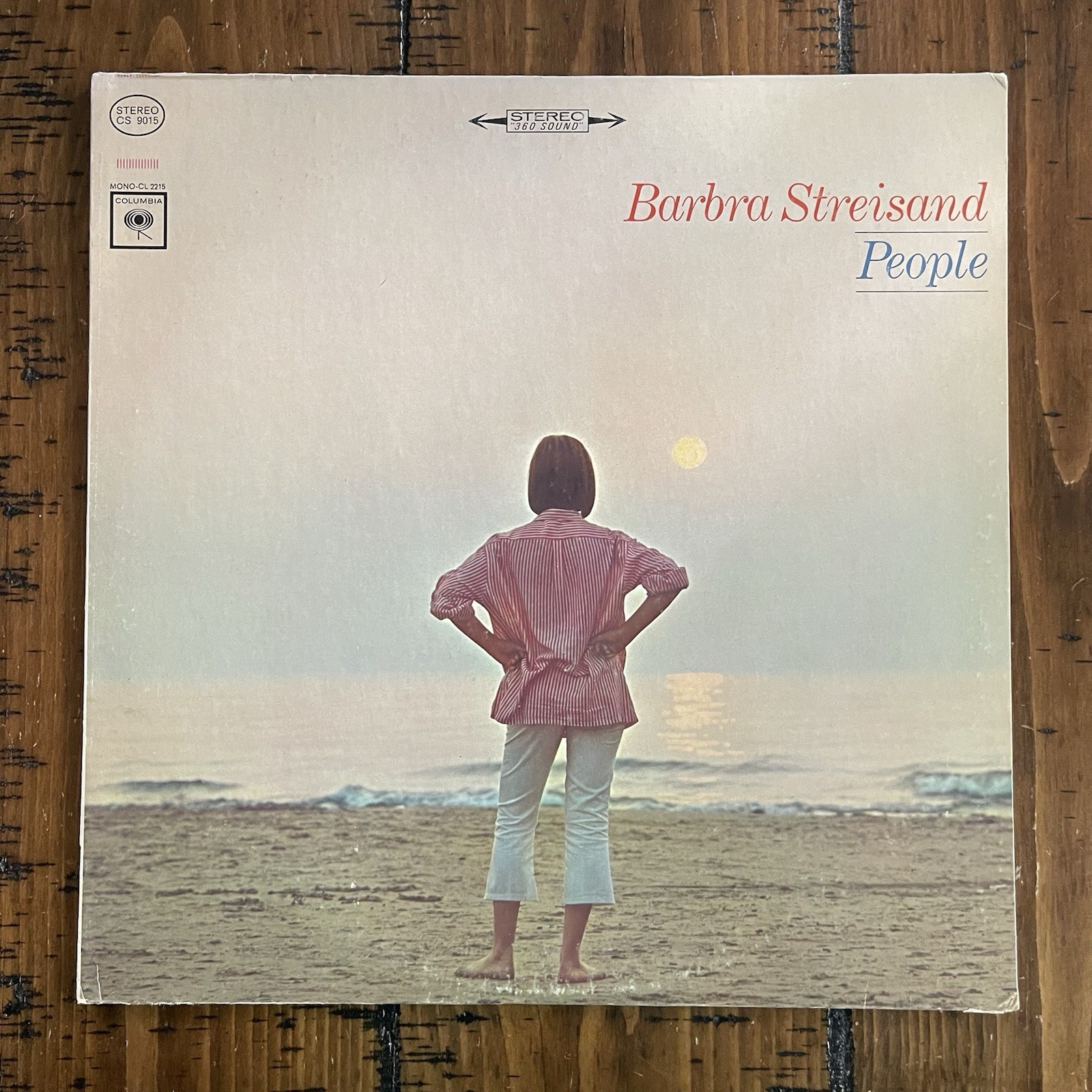 Barbra Streisand "People" - 1964 Vinyl LP Columbia - CS9015