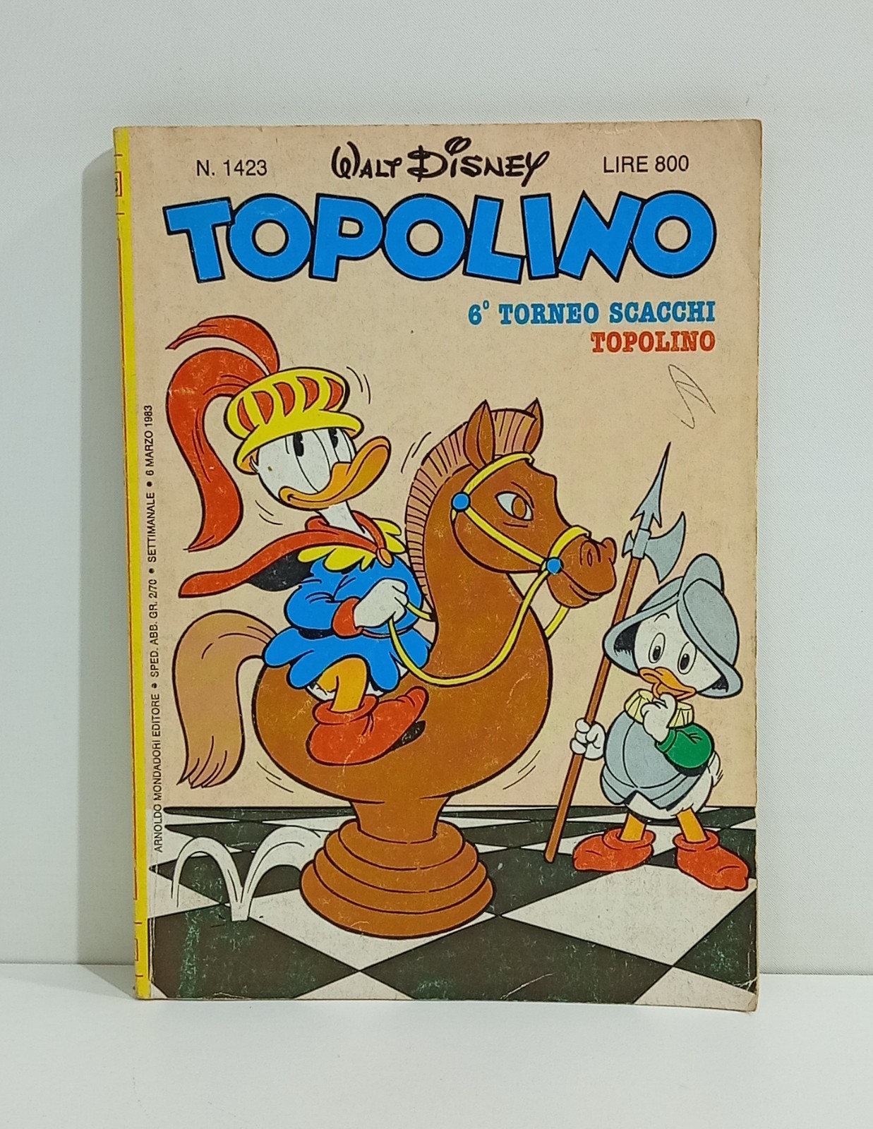 I147489 TOPOLINO libretto n. 1423 - Mondadori 1983