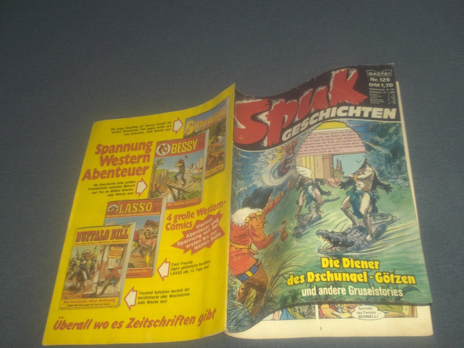 STORIE DI SPUK FUMETTO QUADERNO VOLUME N.125