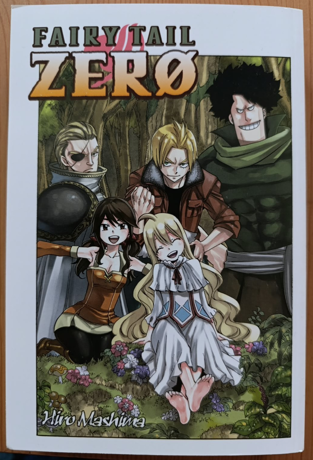 Fairy Tail Zero Manga Inglese Kodansha Hiro Mashima mai letto