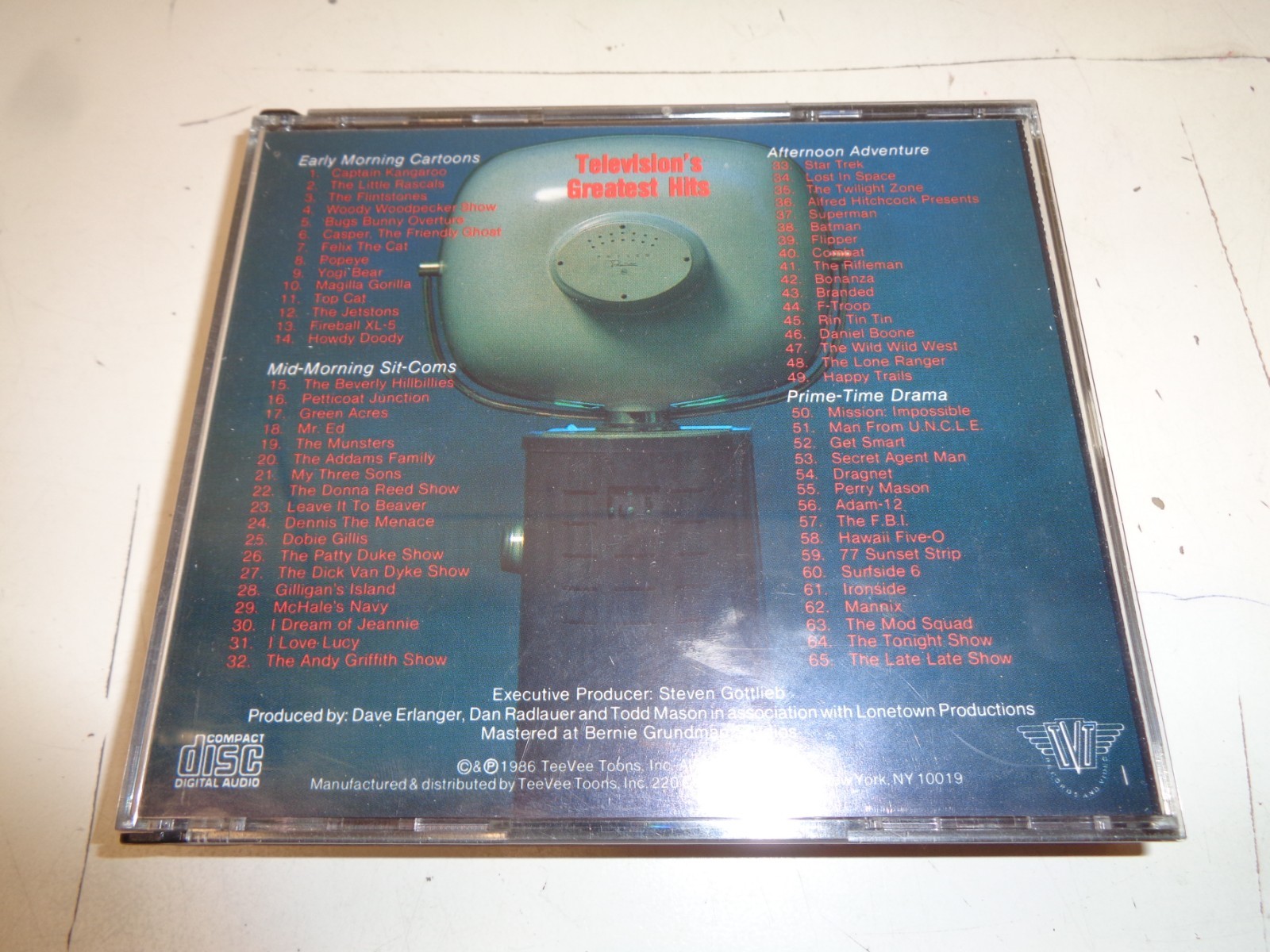 Television's Greatest Hits Vol 1 & 2 CD Box Set