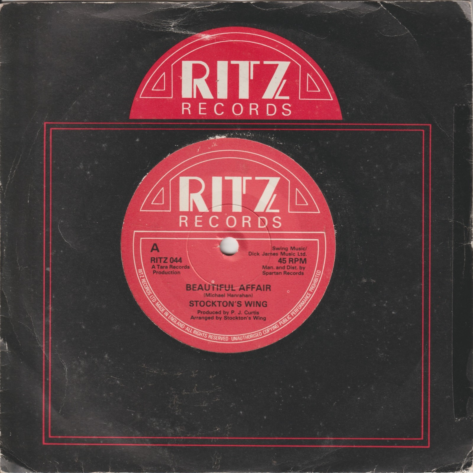Stockton's Wing – Beautiful Affair - Ritz - RITZ 044