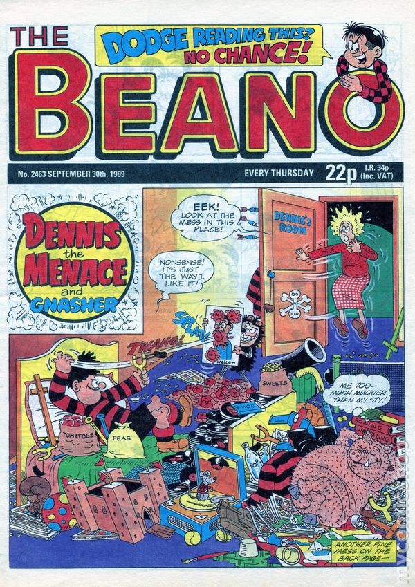 Beano #2463 FN 1985 Stock Image