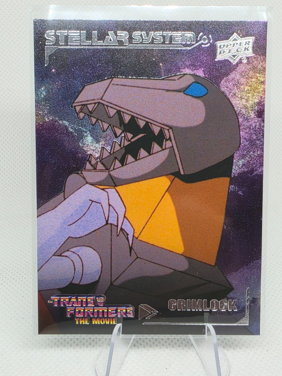 2026 Upper Deck Transformers The Movie 40th Grimlock Inserto Sistema Stellare SS-4