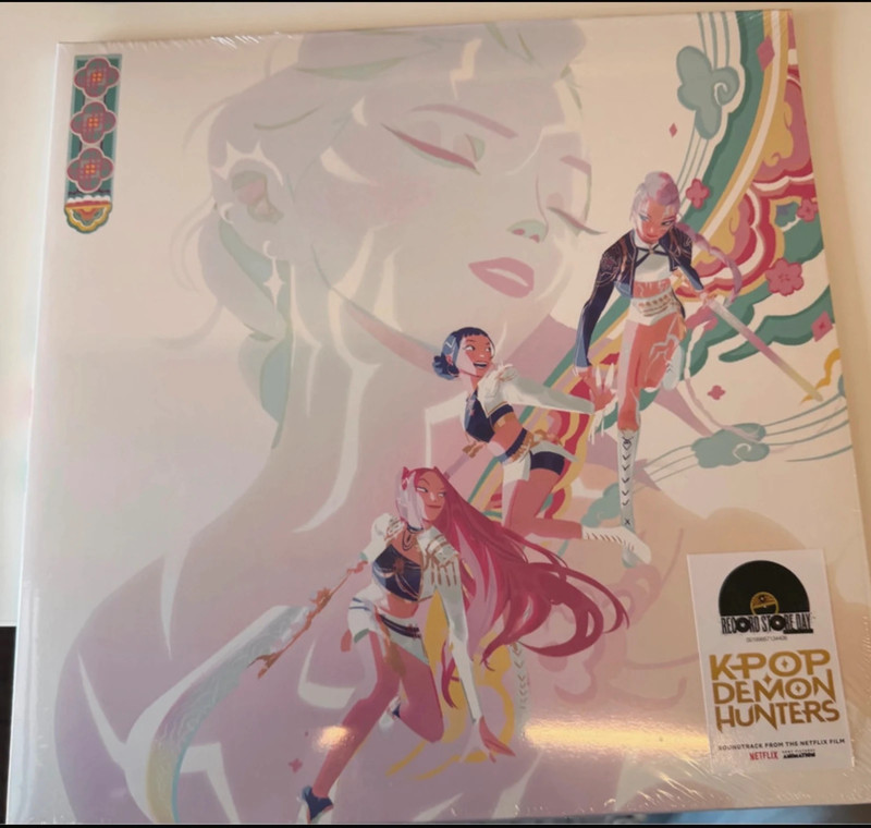 Kpop- demon hunter- colored vinyl- Netflix film soundteack