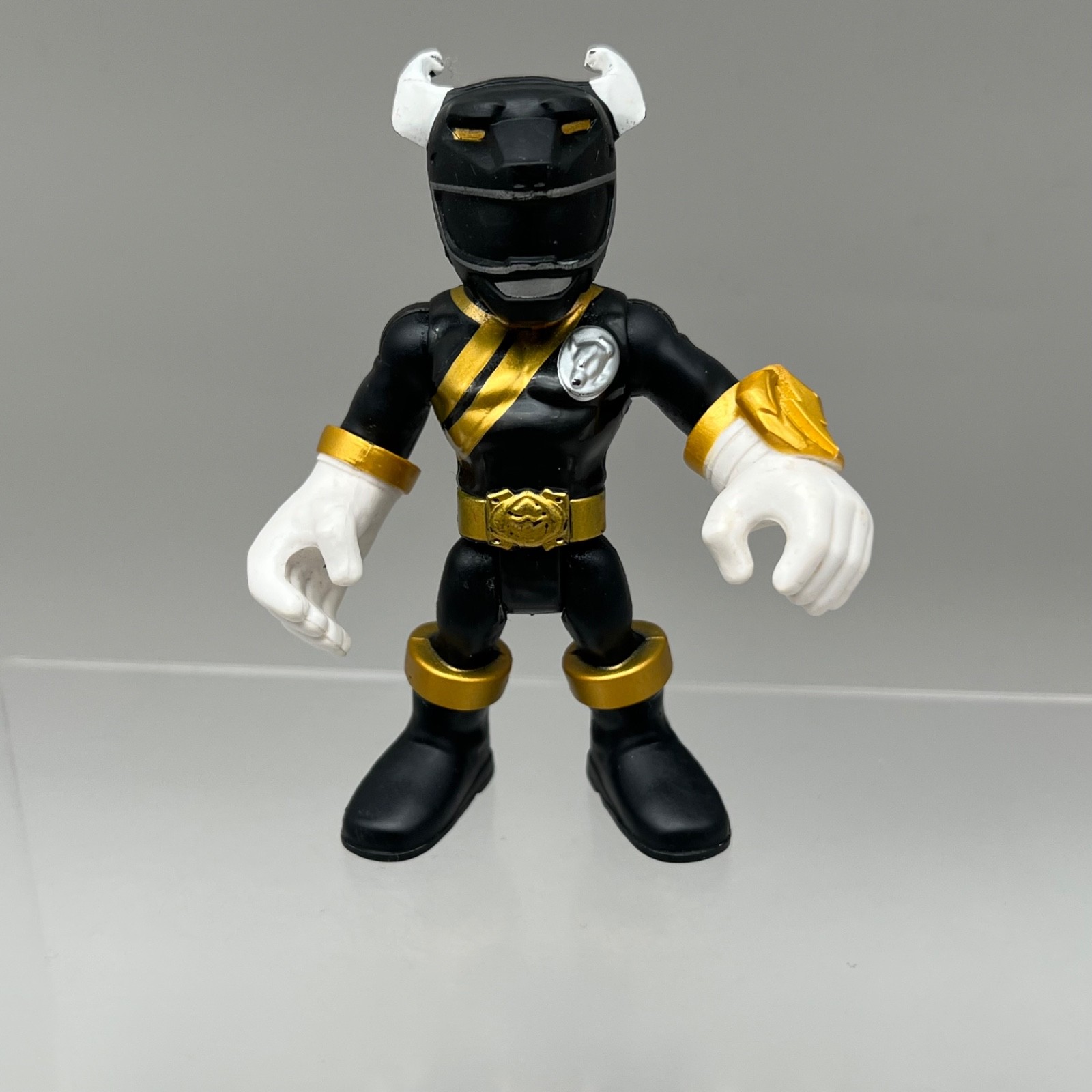 Hasbro Playskool Heroes Power Rangers Wild Force Black Ranger Figura 3" R4