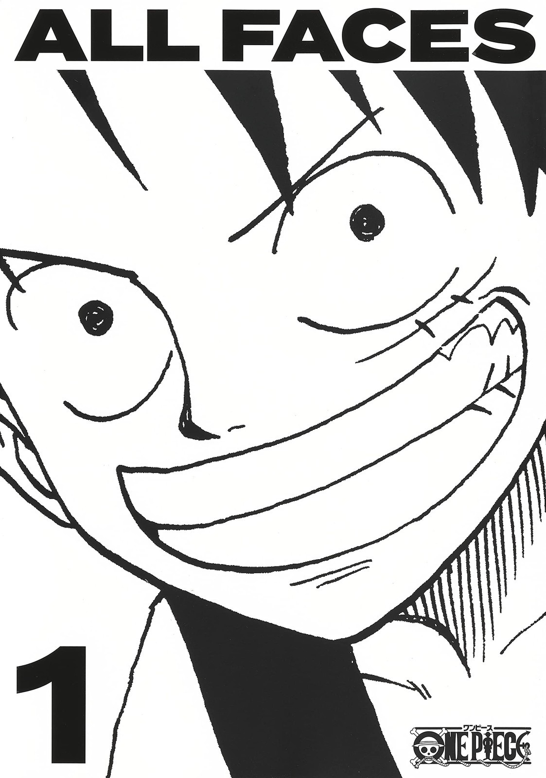 Fumetto da collezione Shueisha ONE PIECE ALL FACES 1