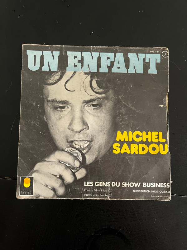 Vinyle Michel Sardou