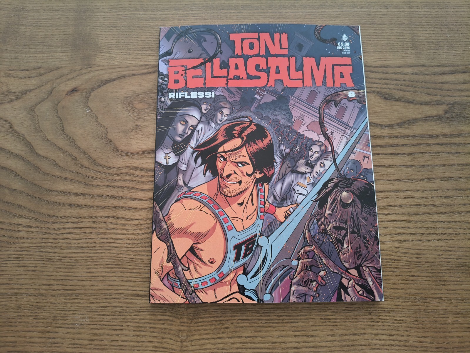 TONI BELLASALMA 8 RIFLESSI VARIANT BUGS COMICS