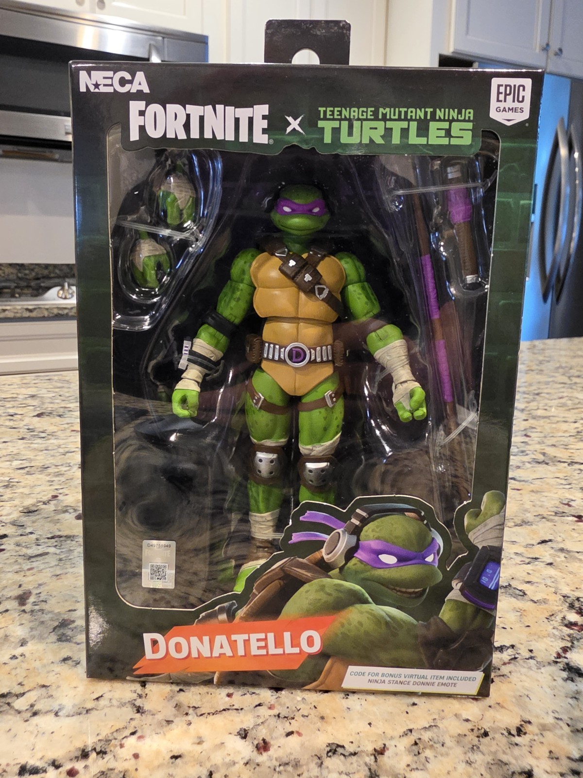 Epic Games NECA Fortnite x TMNT Ultimate DONATELLO Teenage Mutant Ninja Turtles