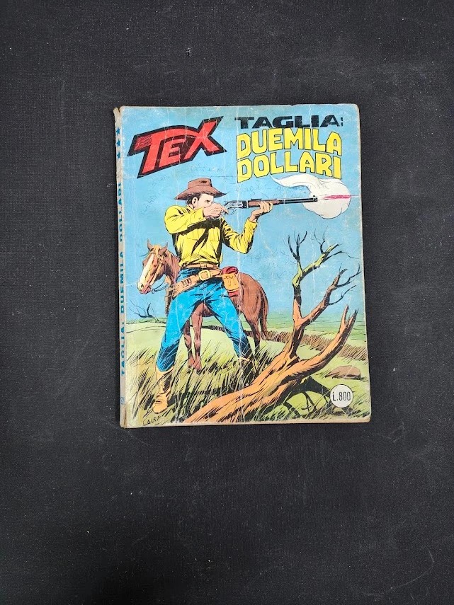 Titolo Fumetto Tex N. 221 Taglia: Duemila Dollari Bonelli Vintage Collezione