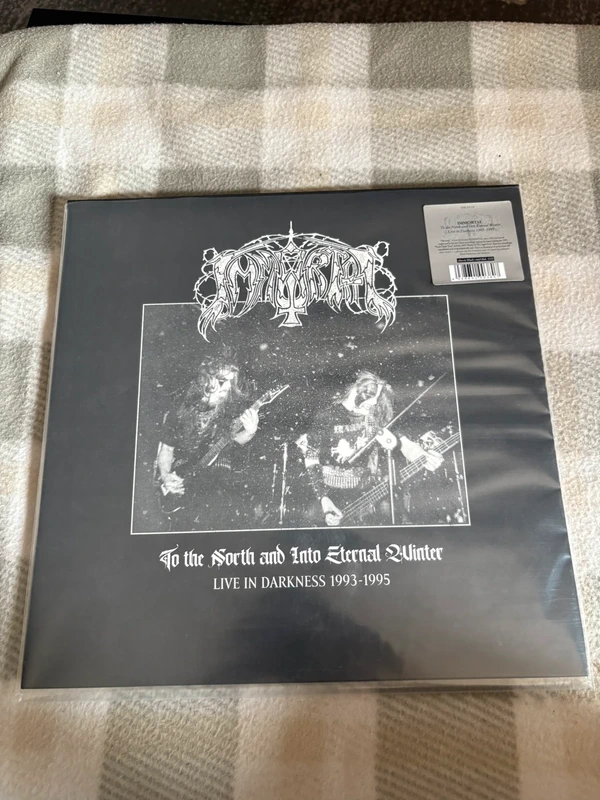 Immortal – To The North And Into Eternal Winter (Live In Darkness 1993-1995) - Black lp