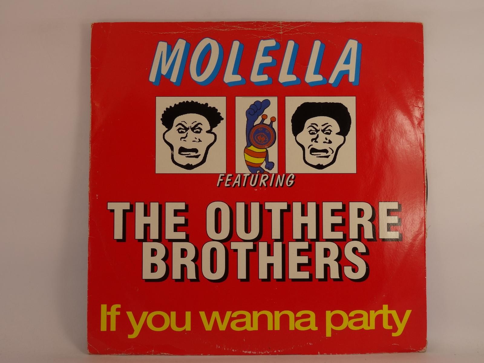 MOLELLA (FT. THE OUTHERE BROTHERS) IF YOU WANNA PARTY (215) 5 Track 12" Single p