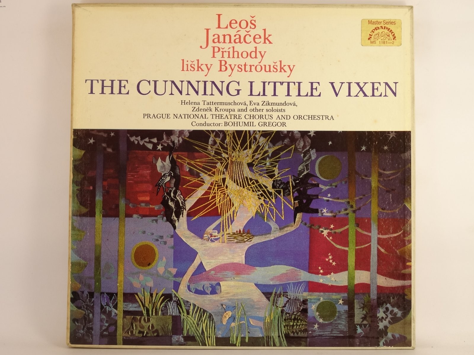 BOHUMIL GREGOR THE CUNNING LITTLE VIXEN (2xLP) (415) 20+ Track LP plus Picture S