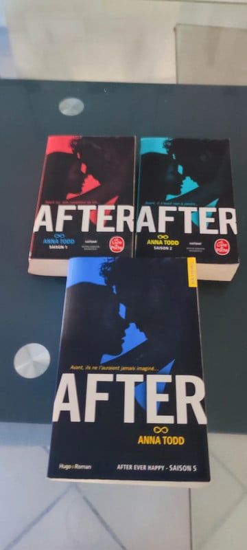 lot de 3 livres After Anna Todd