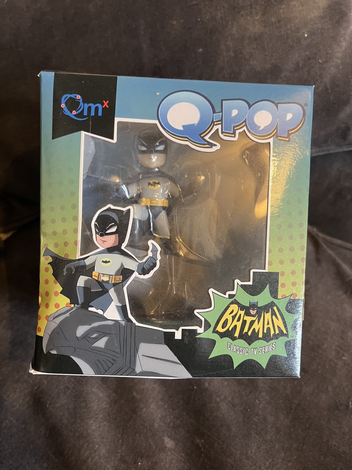 Q-Pop Batman Classic Serie TV Figura in Vinile Qmx Collezionabili LootCrate Esclusiva